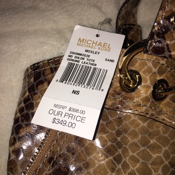 MK Genuine Leather tote - Picture 2 of 4